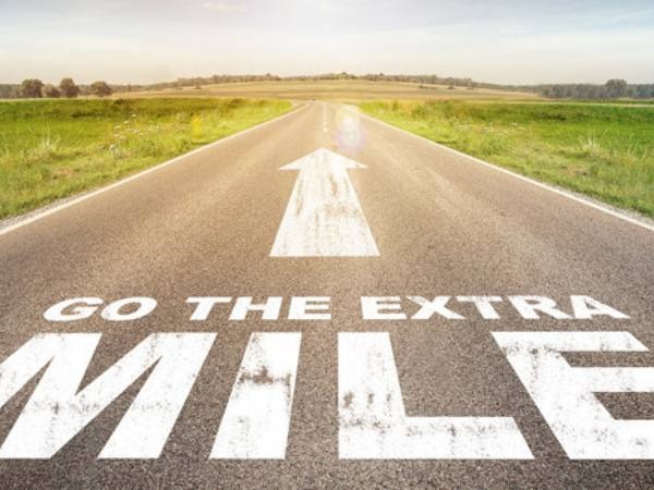 Go the extra mile